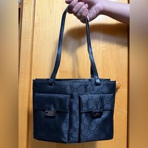 Black Mini Tote Bag